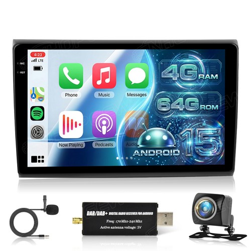 Autoradio dab 64gb android - dab+, 4+64gb